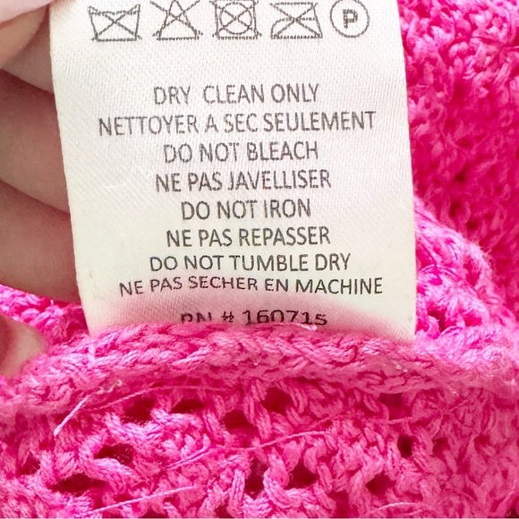 Retrofête Rocco Crochet Dress NWT in Rose Pink - Picture 16 of 16